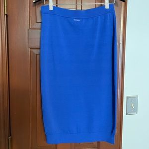 Michael Kors Blue Pencil Skirt